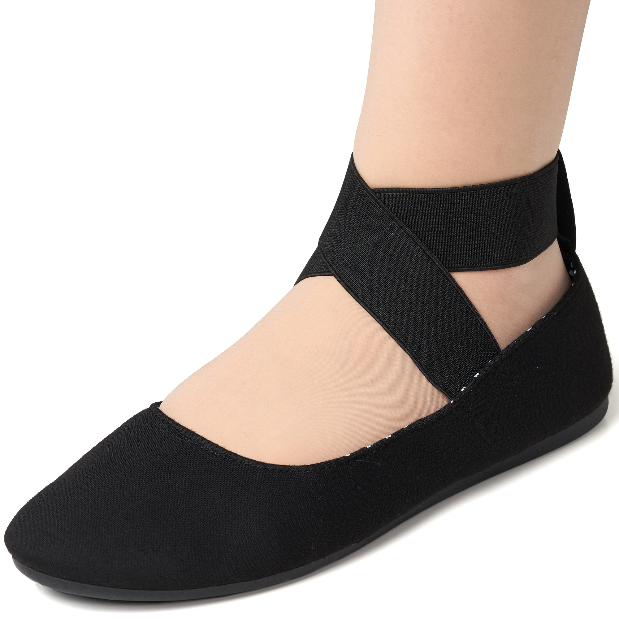 ankle wrap flat shoes